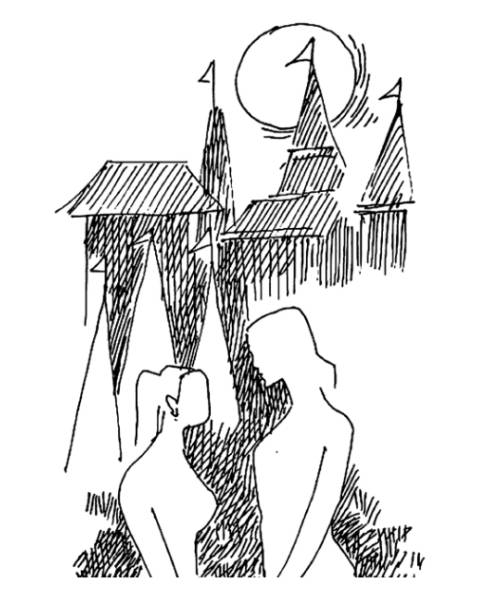 Illustration by Karunakaram Perambra for the poem 'Magadham' by Malayalam poet Priyavrathan