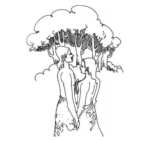 Illustration by Karunakaran Perambra for the poem 'Nammal' penned by Priyavrathan