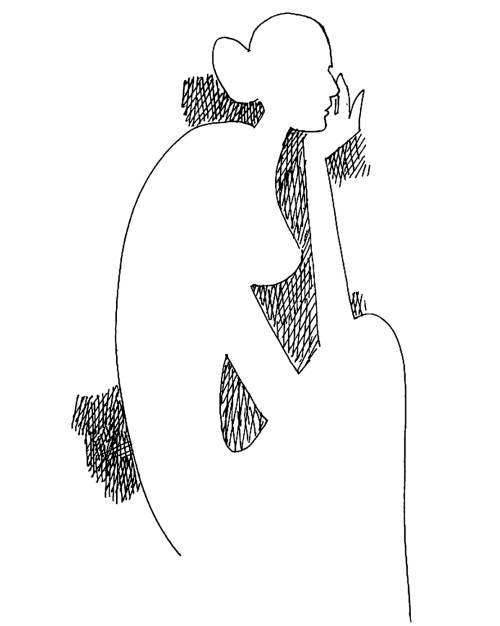 Illustration by Karunakaram Perambra for the poem Ravine Thalarthuvaan written by Priyavrathan